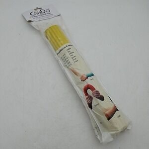 Cando Twist-N-Bend Flexible Exercise Bar 12" Yellow X-Light Resistance Brand New